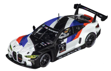 Carrera 51022 BMW M4 GT3 "BMW M Motorsport, No.1", Hybrid 1/50 Scale w/Lights