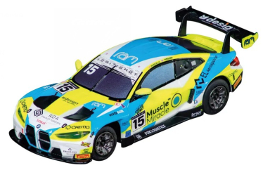 Carrera 51027 BMW M4 GT3 "RAM Racing, No. 15", Hybrid 1/50 Scale w/Lights