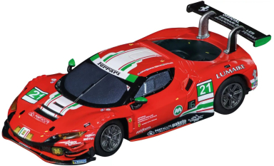 Carrera 51033 Ferrari 296 GT3 "AF Corse, No.21", Hybrid 1/50 Scale w/Lights