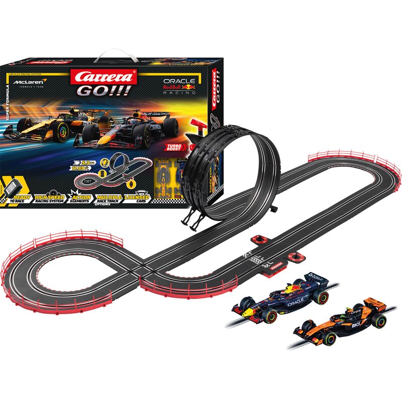 Carrera GO!!! Formula Racing　スロットカー Amazon | Carrera GO 電動スロットカーレーシング キッズトイレース