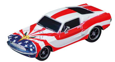 Carrera 64289 Ford Mustang '67 Stars 'n Stripes, GO!!! 1/43