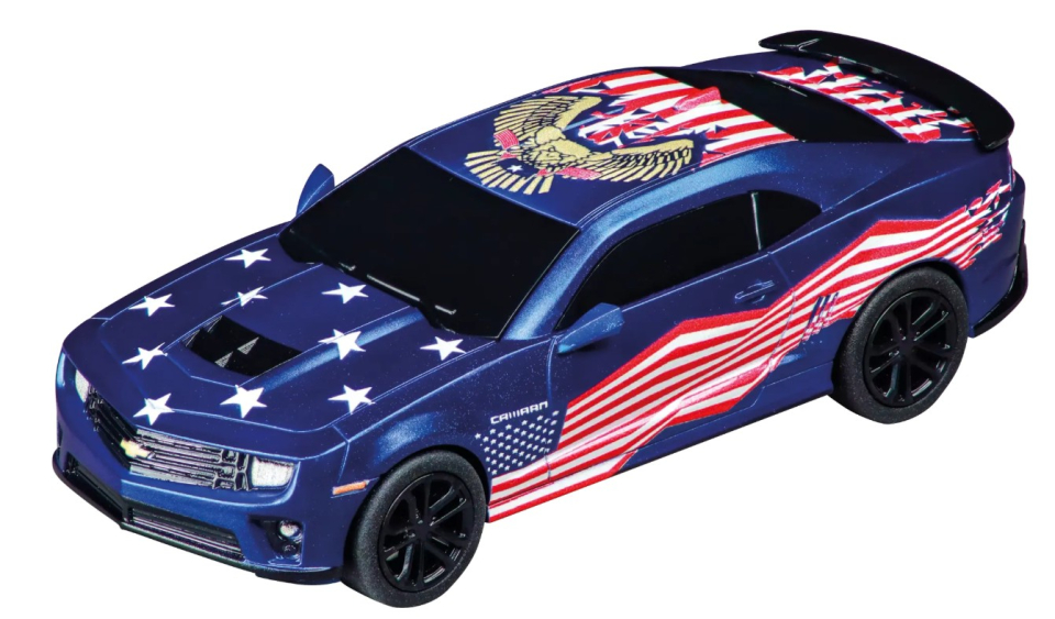 Voiture Circuit Carrera GO Chevrolet Camaro Stars 'n Stripes - 1:43