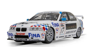 Scalextric C4574 BMW 320i - BTCC 1995, DPR, 132 Scale w/Lights