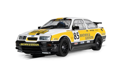 Scalextric C4628 Ford Sierra RS500 - YTCC 2024 - Dan Brown, DPR 1/32 Scale w/Lights