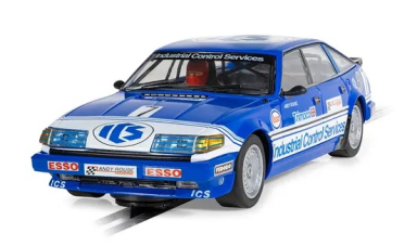 Scalextric C4634 Rover SD1 - BTCC 1984 - Andy Rouse, DPR 1/32 Scale w/Lights