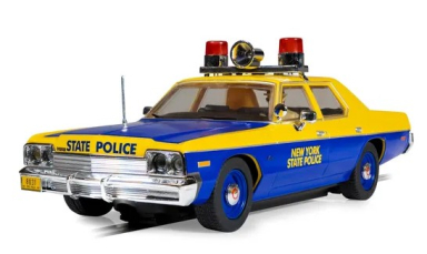 Scalextric C4636 Dodge Monaco - Police Edition, DPR 1/32 Scale w/Lights