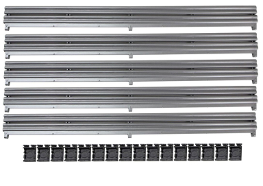 Scalextric C8212 132 Scale Barrier & Clips Pack, Bargain Lot