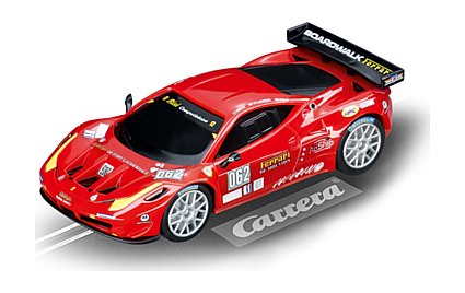 カレラEVOLUTIONフェラーリ458GT2Risi Competizone… Carrera Slots - Carrera Slot Cars - Racing Tracks and Sets