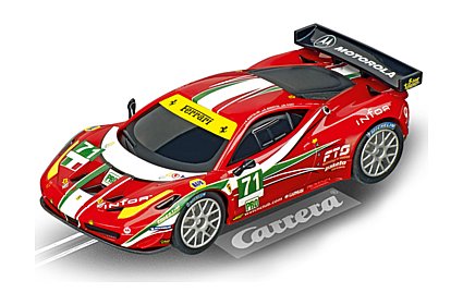 カレラEVOLUTIONフェラーリ458GT2Risi Competizone… Ferrari 458 Italia GT2 Risi Competizione No.62 - Carrera car