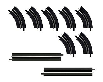 Carrera 61657 Single Lane Straight & Curve Extension Set, For use only with  GO!!! and