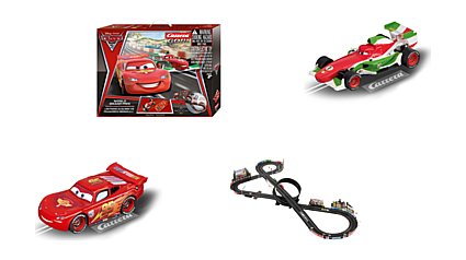未開封Disney Cars World Grand Prix Set Carrera Slots - Carrera Slot Cars - Racing Tracks and Sets