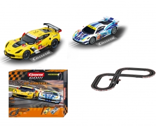 Carrera GO!!! Rennbahn Autorennbahn GT Super Challenge Set