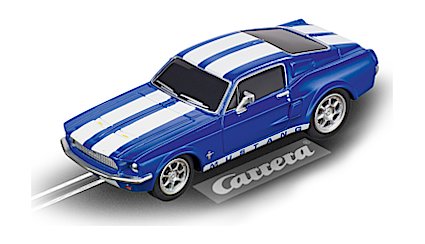 Carrera 64146 Ford Mustang '67, Racing Blue, GO 1/43