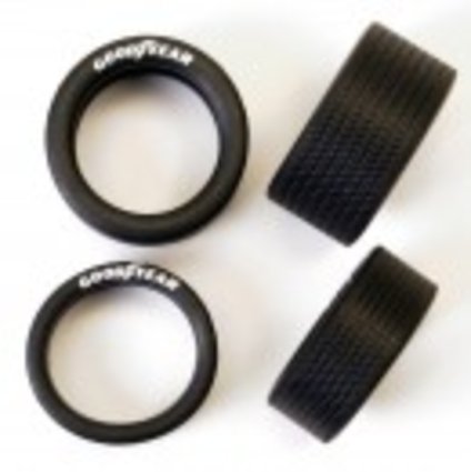 Tuning tyres suitable for Carrera Exclusiv/124 Digital 34' & 41´Hot Rod 