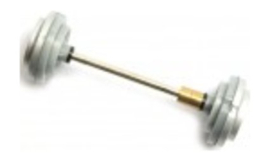Carrera 85359 1/24 Front Axle, Chevrolet&#174; Corvette&#174; Grand Sport&#8482; Mecom Racing Team, 