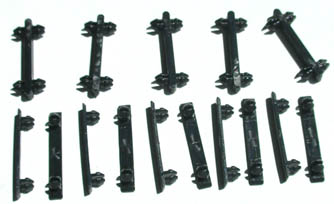 Carrera 88111 Track Connection Clips (15 per pack) - For use only with GO!!!  and Digital