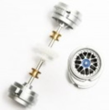 Carrera 89607 1/32 Front and Rear Axle Assembly, Porsche GT3 RSR V.I.P. Petfoods