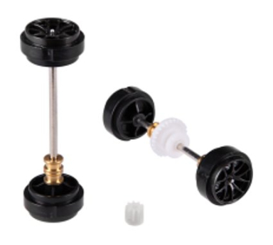 Carrera 89810 1/32 Front and Rear Axle, BMW M3 DTM  (See Description)