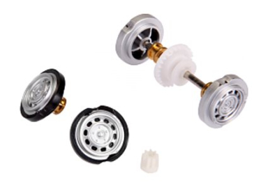 Carrera 89821 1/32 Front and Rear Axle, Porsche 904 (30663, 27444)