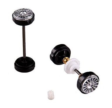 Carrera 89872 1/32 Front and Rear Axle for 30704, 30705, 27501, 27502