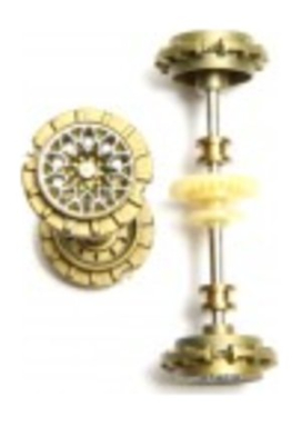 Carrera 90235 1/32 Front and Rear Axle, Pontiac Firebird Trans Am '77, 30480