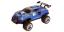 Carrera 120009 1:10 Scale  Racing Machine Blue,  R/C 2.4 GHz