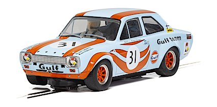 スケーレックストリック Gulf Ford Escort Mk1 スロットカー スケーレックストリック Gulf Ford Escort Mk1 スロットカー