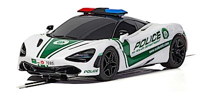 1/32 McLaren 720S Police Carrera Digital 132 Licht+Bremslicht Ready to Race