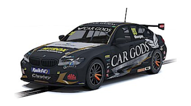 Scalextric C4306 BMW 330i NGTC BTCC - Ciceley Motorsport 2021 - Adam Morgan, DPR, 1/32 Scale w/Light