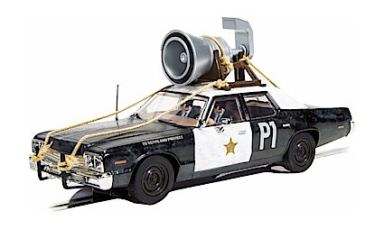 Scalextric C4322 Blues Brothers Dodge Monaco - Bluesmobile, DPR, 1/32 Scale w/Lights