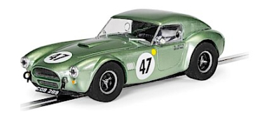 Scalextric C4338 Shelby Cobra 289 - COB289 - Bill Shepherd, 1/32 Scale w/Lights