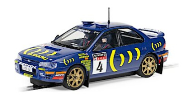 Scalextric C4428 Subaru Impreza WRX - Colin McRae 1995 World Champion Edition, DPR, 1/32 Scale