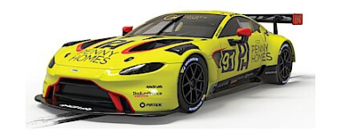 Scalextric C4446 Aston Martin GT3 Vantage "Penny Homes Racing"  Ronan Murphy, DPR, 1/32 Scale