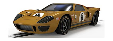 Scalextric C4495 Ford GT40 -  BOAC 500 1968 - Drury/Holland, DPR w/Lights, Bargain Lot