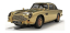Scalextric C4550a James Bond - Aston Martin DB5, 60th Anniversary Gold Edition, 1/32 Scale w/Lights