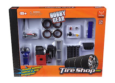 Hobby Gear Repair Tire Shop Set