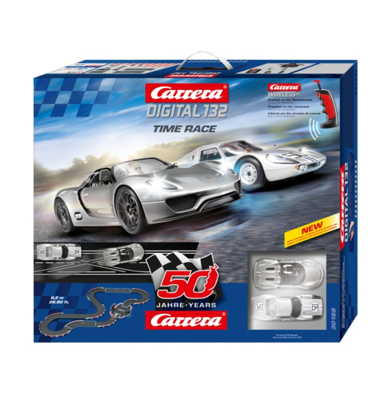 Carrera 30168 Time Race, Carrera 50 Year Anniversary Set, Digital 1/32 Wireless