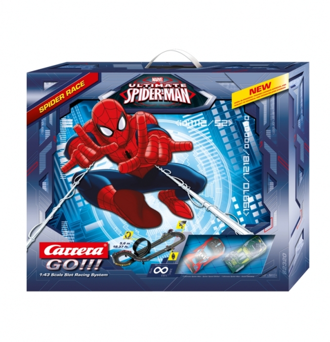 spider man carrera racing system