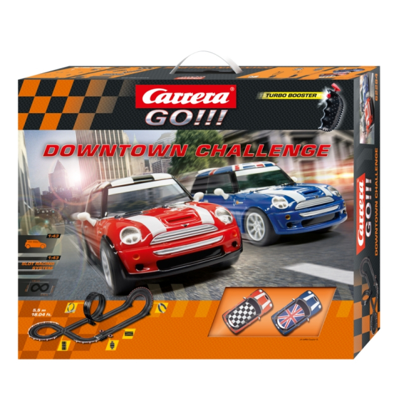 Carrera 62284 Downtown Challenge Set, GO!!! 1/43