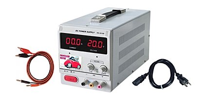 PMTR1400B Professor Motor 15 Amp 0-20V Power Supply, 124/132 Scale